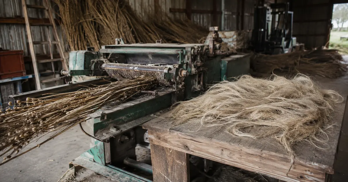 From Field to Fabric: How Hemp Fiber Is Retted, Decorticated, and Processed for Industrial Use